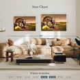 thumbnail image 4 of Elephant Stock Temecula Wine Vineyard Wall Art - Horizontal Canvas Wall Art - Dining Room Wall Decor - Food And Drink Canvas - Brown And Gold Decor - 39" x 26", 4 of 8