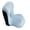 Blue, variant on 1. Ergonomic Automotive Seat Cushion With Ice Silk Cover Memory Foam Back Cushioning Breathable Pad For Long Drives