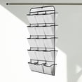 thumbnail image 3 of Étagère à Chaussures Suspendue, Placard de Rangement pour Chaussures, Double Face, Grande Capacité, Blanc, 3 of 9