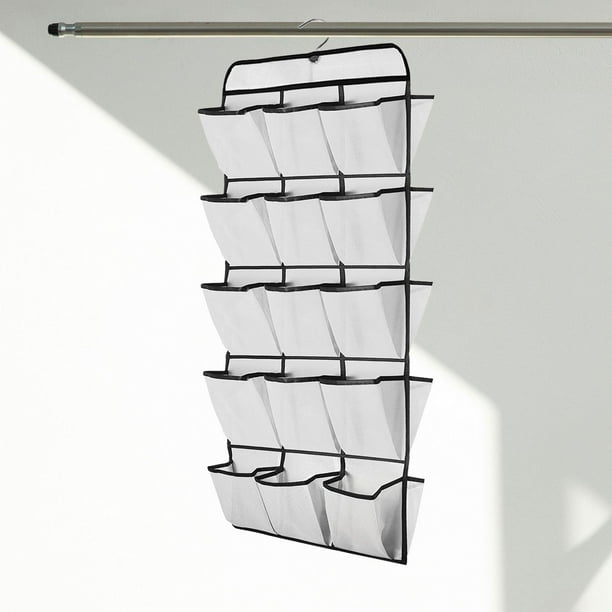Organizador de zapatos colgante perfecl 30 rejillas blanco