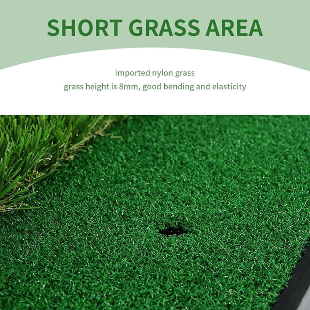 LOLIPPYY Artificial Grass Mat Green PP for Sports Training Practice Mat 1Pcs