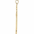 thumbnail image 2 of 14K Yellow Gold Polished Diamond Pattern Hollow Cross Pendant (53.8 X 31.2) Made In United States -Jewelry By Sweet Pea, 2 of 7