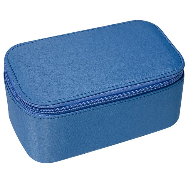 Bolsa de maquillaje portátil, bolsas de cosméticos de viaje para mujeres y niñas, bolsa con cremallera, organizador impermeable