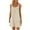 Beige, variant on lmcalzta Womens Summer Dresses Sleeveless Square Neck Loose Mini Dresses Beach Casual Dresses