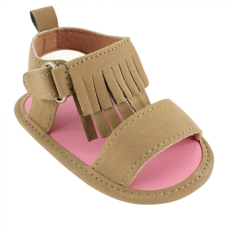 baby tan sandals