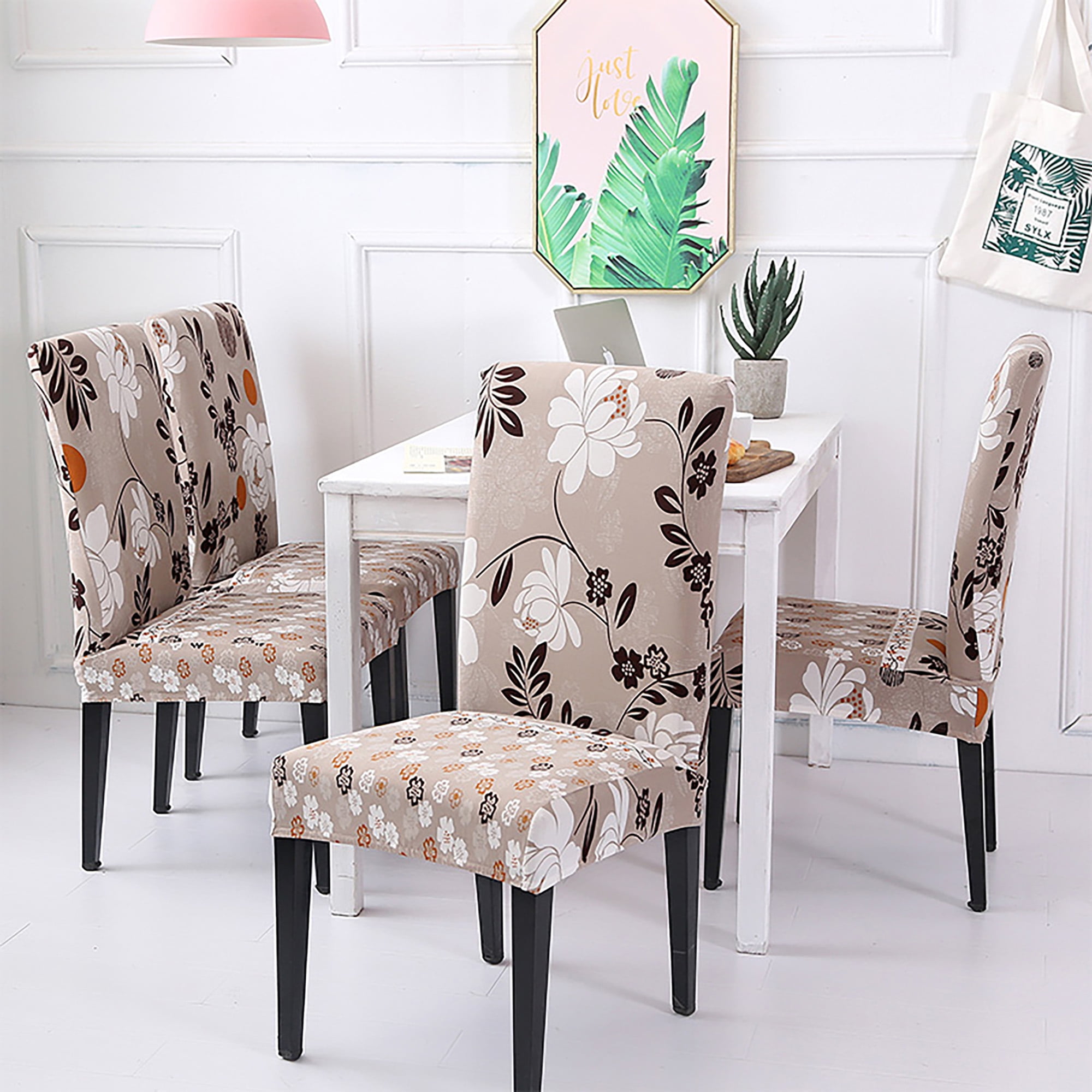 New Design Stretch Home Party Dining Room Chair Seat Cover Removable Slipcover 