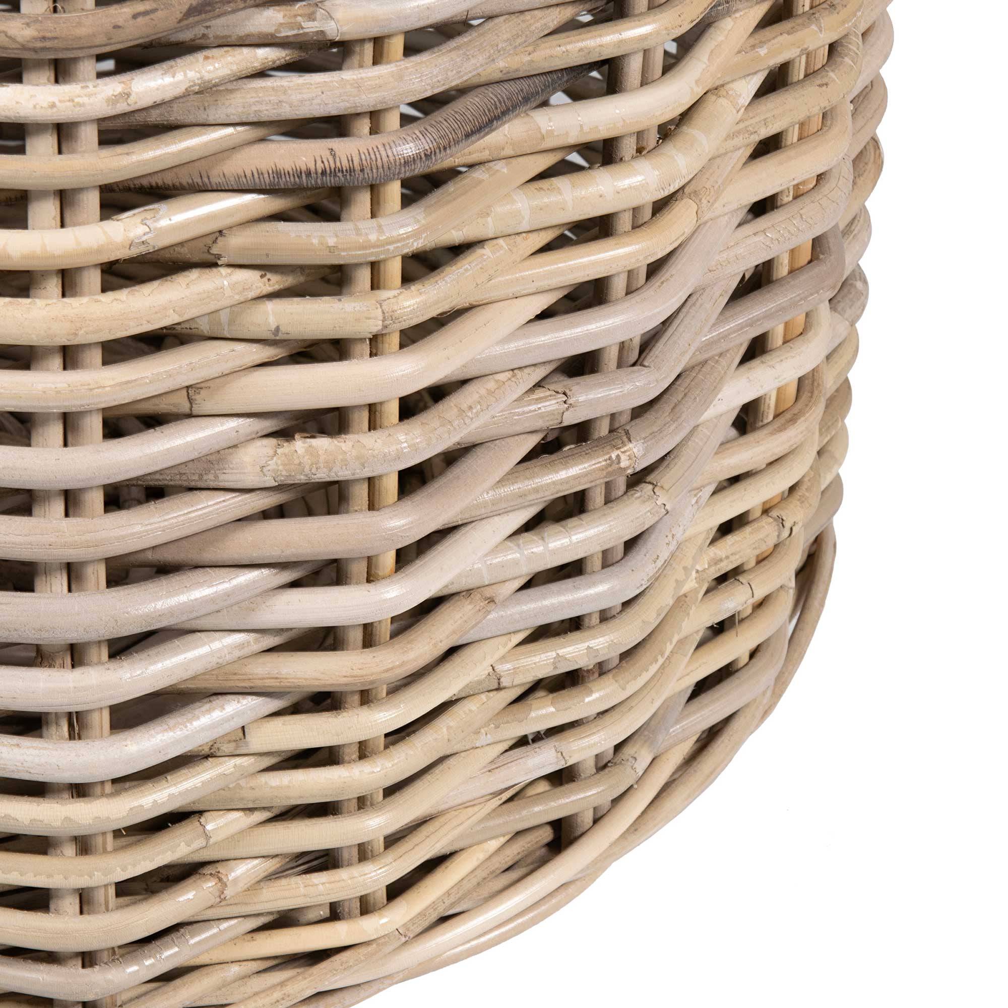 East at Main Large Versatile Rattan Storage Baskets Set of 2