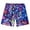 C147/Purple170, variant on Rggeeun Toddler Boys Swimsuit Set Cute Spaceship Pattern Double Layer Wide Leg with Adjustable Tie Knee Length for Summer Holiday Beach Leisure Swimwear,Black,6-7 Years