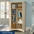 thumbnail image 4 of Sauder Harbor View Storage Cabinet, Antiqued White Finish, 4 of 15