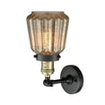thumbnail image 2 of 203-BAB-G146 Innovations Lighting Chatham - 1 Light Wall Sconce In Art Deco Style-12 Inches Tall and 7 Inches Wide-Black Antique Brass Finish-Mercury, 2 of 2