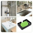 thumbnail image 5 of Uxcell 304 Stainless Steel Wall Mounted Soap Dish Holder Black, 5 of 5