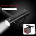 thumbnail image 4 of Luz de bicicleta, faro de coche, conducción nocturna, carga USB, iluminación de 400 LM, carcasa de aleación de aluminio, luz trasera de bicicleta, 4 of 5