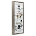 thumbnail image 2 of Stupell Industries French Country Country Farm Animal Stack Brown Floating Frame Canvas Art, 11 x 25, by Carol Robinson, 2 of 7