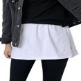 thumbnail image 1 of Casual Rue Taille Haute Demi-Robe Réglable Faux Ourlet Jupe à Capuche pour les Femmes, 1 of 9