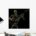 thumbnail image 1 of Skeleton Playing Guitar Wall Mural by Wallmonkeys Peel and Stick Graphic (18 in W x 15 in H) WM286117, 1 of 4