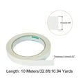 thumbnail image 2 of Uxcell 15mmx10m Double-Sided Adhesive Tape Duct Cloth Mesh Fabric, White 1 Roll, 2 of 5