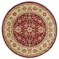 thumbnail image 3 of Safavieh Lyndhurst Victoria Floral Area Rug, Red/Ivory, 5'3" x 5'3" Round, 3 of 12