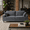 Gray, variant on MOONMISS 81.8" Retro Corduroy Loveseat Sofa with Solid Wood Legs, 2-Seater Modern Upholstered Couch for Living Room,Bedroom,Orange