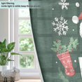 thumbnail image 4 of Yayeee Window Curtains Light Filtering 63"x42" Grommet Panel Pair Home Living Room Decor, Christmas Dog, 4 of 7