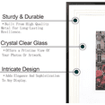 thumbnail image 5 of Concepts Set of 6 Black Metal Picture Frames, 10x12 Triple Matted to 4x6, Elegant Vintage Photo Frames for Family, Wall & Tabletop Decor, 5 of 6