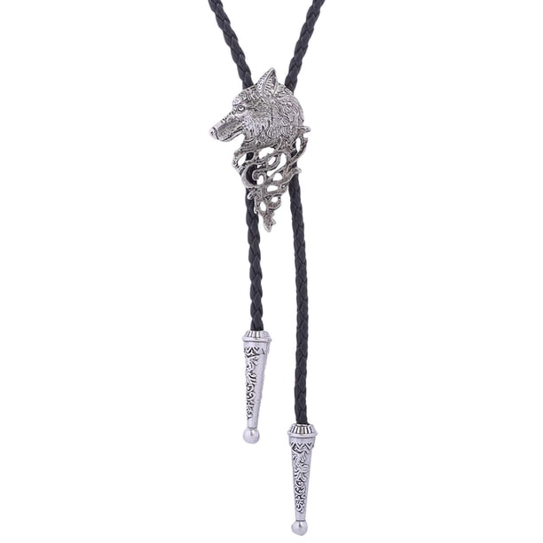 Bolo Tie / Wolf Western Cowboy Rodeo Vintage Retro Accesorios Aleación / Navidad Hombres Mujeres / , Plata Yinane collar de lazo de bolo
