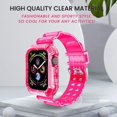 thumbnail image 3 of AIYOCK Compatible with Apple Watch 41mm 40mm 38mm, Premium Waterproof TPU Watch Band for iWatch Series 9 8 7 SE 6 5 4 3 2 1 for Men Women, 3 of 6