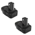 thumbnail image 1 of DM18RL Battery Adapter Converter with USB & Type-C Port for Use with Ryobi 18V Lithium Battery Tools, Converts De*Walt 20V Li-ion or Mil*Wau*kee 18V Li-ion Battery to Ryobi 18V Li-ion Battery, 1 of 8