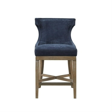 Madison Park Transitional Carson Carson Counter Stool in Navy Finish MP104-1153