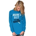 thumbnail image 4 of Moms Way or the Highway Funny Quote Women Plus Size Long Sleeve Tee Brisco Brands 4X, 4 of 6