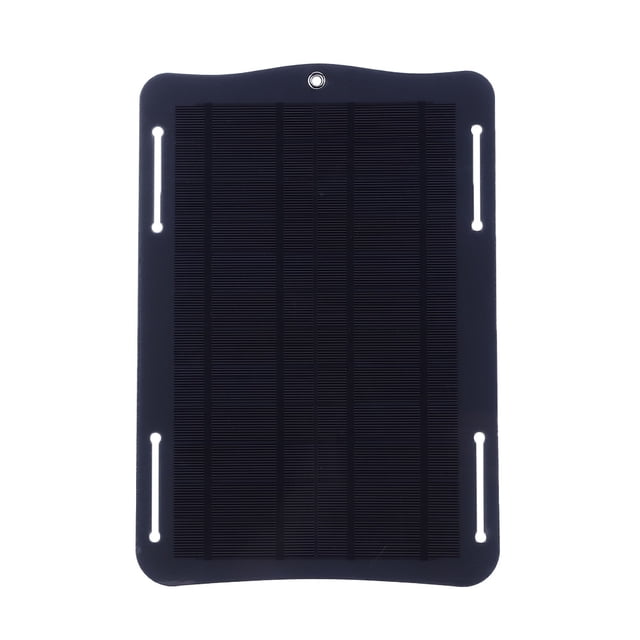 Prenda Impermeable Del Banco Poder Panel Solar 10W 5V para Acampar Yendo Mochilero