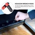 thumbnail image 4 of KAKOWELY 4pcs Hexagon Wrench Rods Wrench Handle Extensions Auxiliary Handle Tools(Random Color),4.33X"X1.18"X1.18", 4 of 4