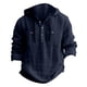 thumbnail image 4 of pstuiky manga larga de hombre, Camisa informal de manga larga con capucha y bolsillo de color liso para hombre top de hombre l, 4 of 5
