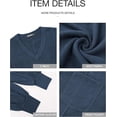 thumbnail image 7 of FreshPretty Women's Ribbed Long Sleeve Tops Summer Spring Pullover Knit Casual V Neck Blouses Trendy Loose Fit Tunic Top, 7 of 7
