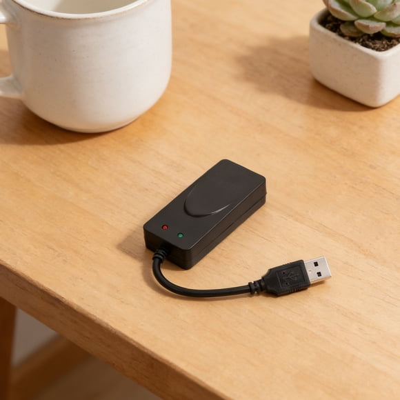 UPGRATOR Módem USB Negro Plug and Doble Para Transmisión De Datos Y Fax En Red