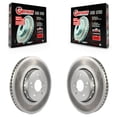 thumbnail image 1 of Genius Front Coated Disc Brake Rotors Pair for Car Acura RDX ILX KG-100347, 1 of 9