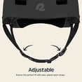 thumbnail image 4 of Casco Retrospec Dakota para adultos, bicicleta y patines, color negro, 4 of 13