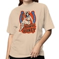 thumbnail image 2 of Smartprints Howdy Honey Western Cowgirl Women's T-Shirt Natural, Cotton, S, 2 of 4