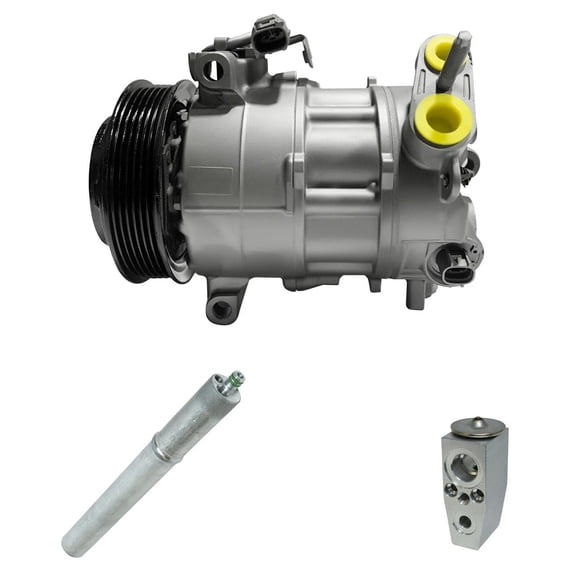 Remanufactured RYC Automotive Air Conditioning Compressor and Clutch Kit KT EC24-01 (Fits Dodge Dart 2.0L, 2.4L 2013, 2014, 2015, 2016)