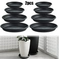 thumbnail image 2 of PP Round Succulent Plant Flower Pot Saucer Planter Trays - 2-Pack, Supplies Decor, 2 of 6