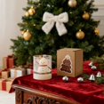 thumbnail image 4 of TIELUTT Scented Candle For Holiday Long Lasting Aromatherapy Soy Wax Candle with Natural Fall Candle Holder Centerpiece 3 Wick Candle Holder Fall Candle Centerpieces Large Candle Sticks 7 Candle Hold, 4 of 7