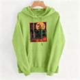 thumbnail image 4 of Molidfa Womens Retro Cat Hoodie Halloween Black Cat Graphic Oversized Sweatshirt, 4 of 5