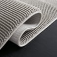 thumbnail image 5 of SAFAVIEH Revive Hyram Solid Polyester Area Rug, Grey, 4' x 6', 5 of 8