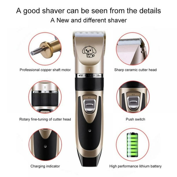 Brand Clearance! Dog Clippers Low Noise, Quiet Dog Grooming Kit