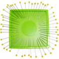 thumbnail image 1 of Zirkel 949625 Magnetic Organizer, Lime, 1 of 2