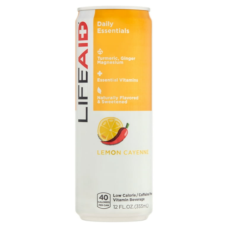 LIFEAID Wellness Blend, LIFEAID Thrive Lemon Cayenne, Single Can