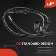 thumbnail image 6 of A-Premium ABS Wheel Speed Sensor Compatible with BMW 528i 535d 535i GT 550i 640i 650i Gran Coupe 740i 740Li 750i 750Li Front Driver or Passenger Side Fits select: 2013-2016 BMW M5, 6 of 8