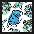 thumbnail image 2 of Great Art Now Coastal Contours Fusion A by Elizabeth Medley, 2 Piece Framed Art Set Each 13"W x 13"H, 2 of 3
