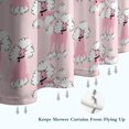 thumbnail image 6 of Doodle Poodle Image Shower Curtain 72"x84" ,Bathroom Decorative Shower Curtains Set with 12 Hooks,Modern Waterproof Washable Shower Curtain, 6 of 6