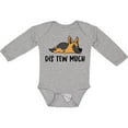thumbnail image 3 of Inktastic Napping Dis Tew Much German Shepherd Boys or Girls Long Sleeve Baby Bodysuit, 3 of 5