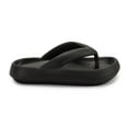 thumbnail image 3 of Luxtrada Flip Flops Summer Casual Thong Slippers Outdoor Beach Sandals EVA Flat Platform Comfy Shoes Women Couple Thick Soled Soft Leisure Anti-Slip Flip Flops, 3 of 10